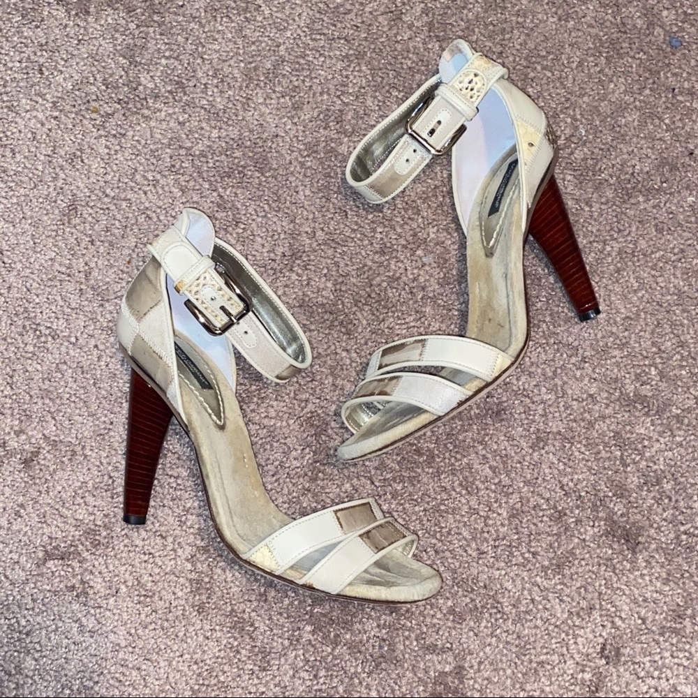 Womens Dolce & Gabbana ankle pumps sz 39